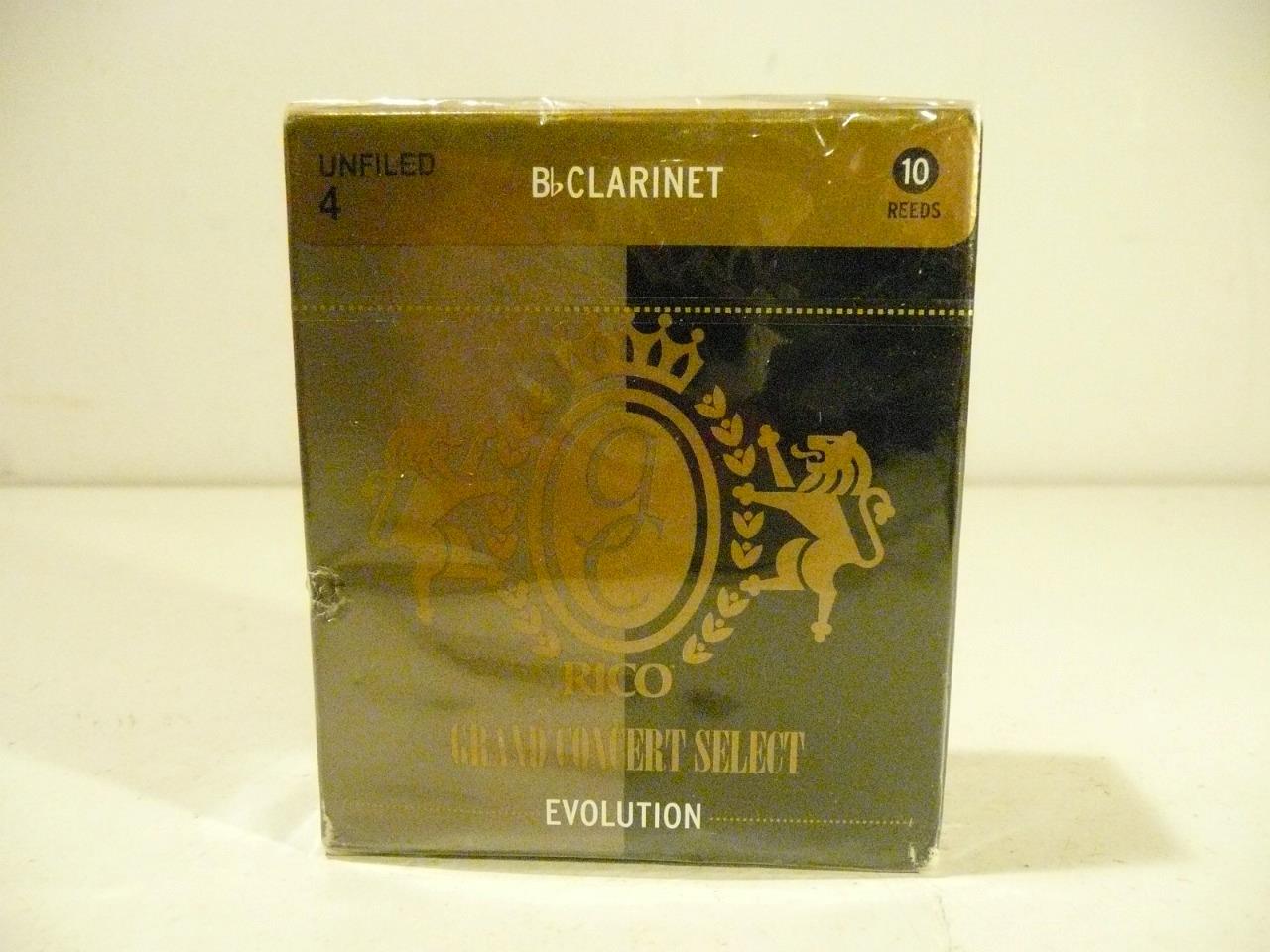 10 D'ADDRIO RICO GRAND CONCERT SELECT EVOLUTION Bb CLARINET REEDS UNFILED - Picture 11 of 12