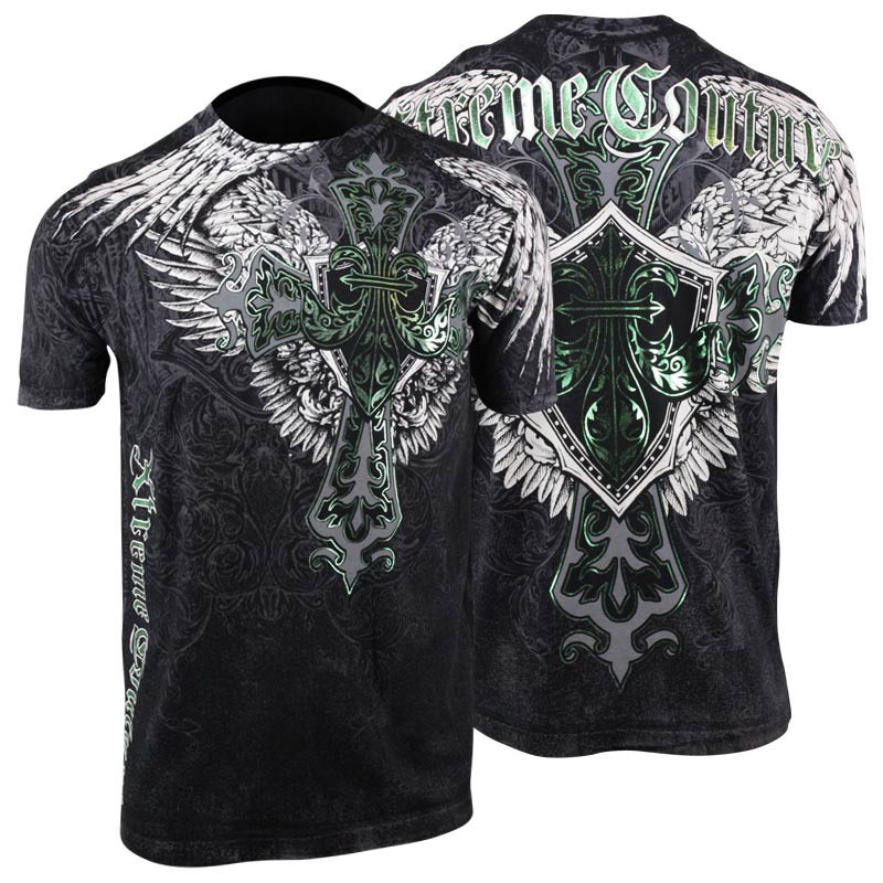 XTREME COUTURE BY RANDY COUTURE LONG VIEW T-SHIRT BLACK - ufc mma bjj ...