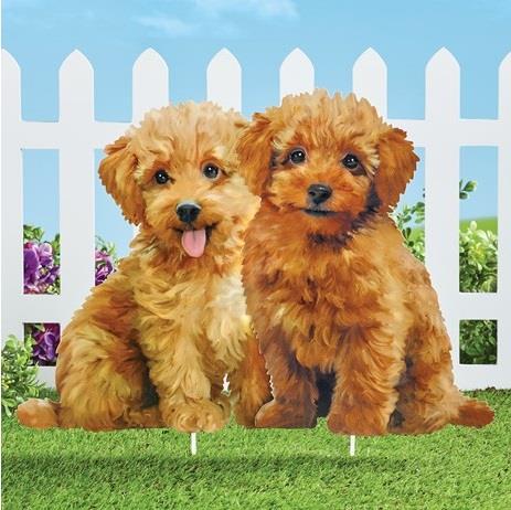 dog lawn stakes
