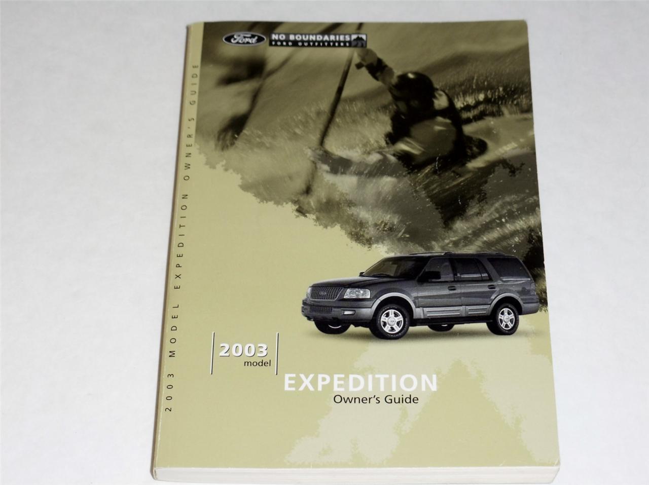 2003 Expedition ford manual owner #3
