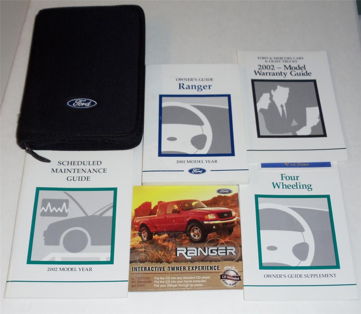 2001 Ford ranger user manual #8
