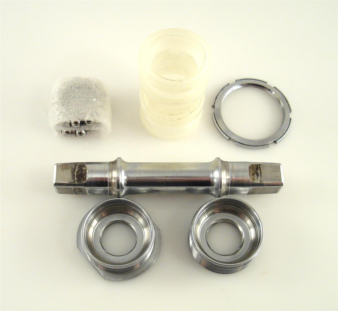 Boîtier De Pédalier Campagnolo Chorus 111 Mm – Filetage Italien, Occasion, Pour Restauration
