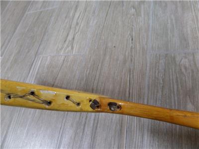 Ancienne Raquette De Tennis En Bois Spalding – Vintage 1900, Belle Grain