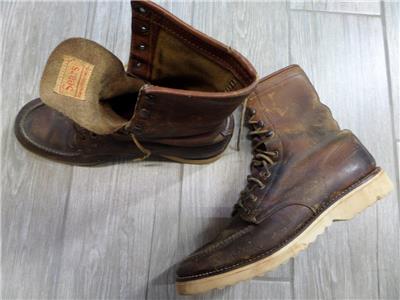 sears moc toe work boots