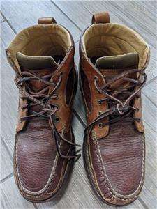 LL BEAN chukka ALLAGASH BISON boots 10.5 D handsewn 244479 | eBay