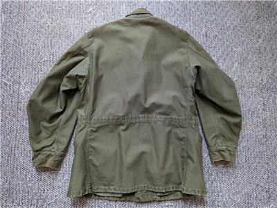 vintage M1951 field jacket US ARMY green M military OG107