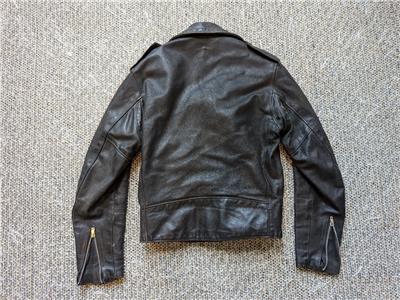 vintage SCHOTT leather PERFECTO leather jacket 36 black