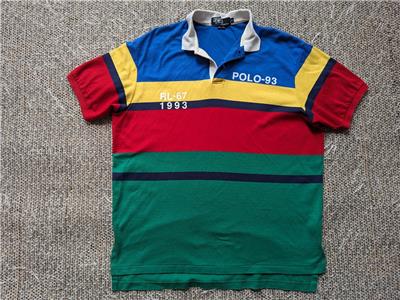 Polo Ralph Lauren 93 ATHLETIC DEPT. Sweater SZ XL | eBay
