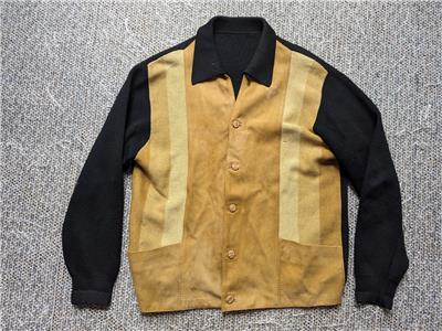 50s glengarryロカビリーvintageジャガードニット 40s 50s 幾何学模様 ジャガード ジャガードニット セーター