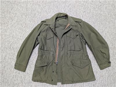 vintage m1943 us army 40 field jacket MILITARY green WWII korean