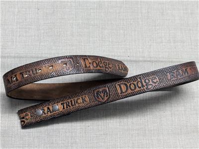 Randall Dodge leather low slung toggle belt The Low-Slung Belt Is Back And It main image 3
