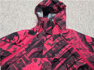 vintage Y2K ski jacket OAKLEY snowboard L parka coat HOODED