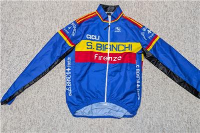 vintage ITALY made GIORDANA cycling jersey L windbreaker jacket