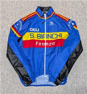 vintage ITALY made GIORDANA cycling jersey L windbreaker jacket