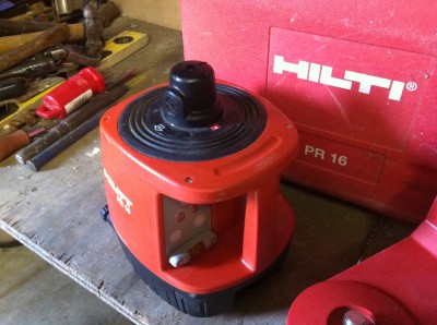 Hilti PR 16 Laser level PR16 Lazer beam rotating horizontal vertical ...