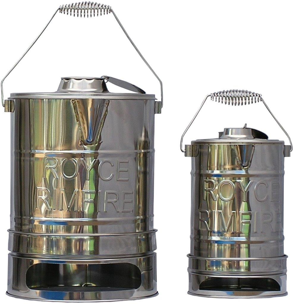 Royce Rimfire Stainless Steel BUSH KETTLE CAMP BILLY Medium 3Lt