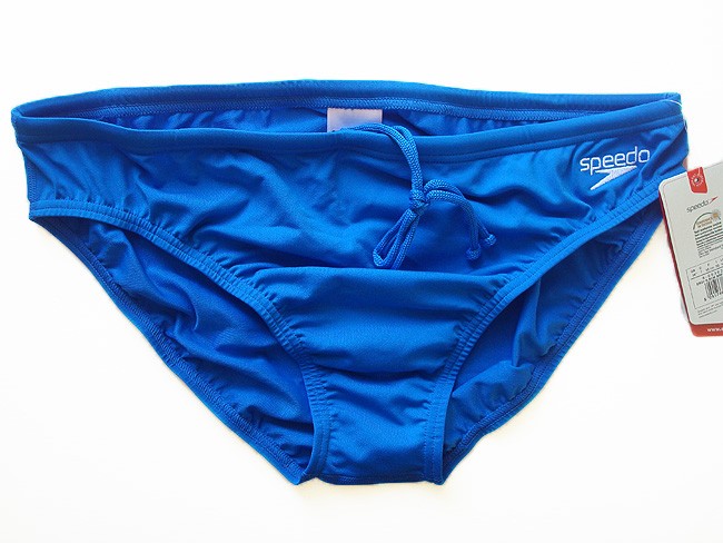 Speedo Men's Endurance 6.5 cm Brief Bathing Swimsuit Blue Size 32, 38 ...