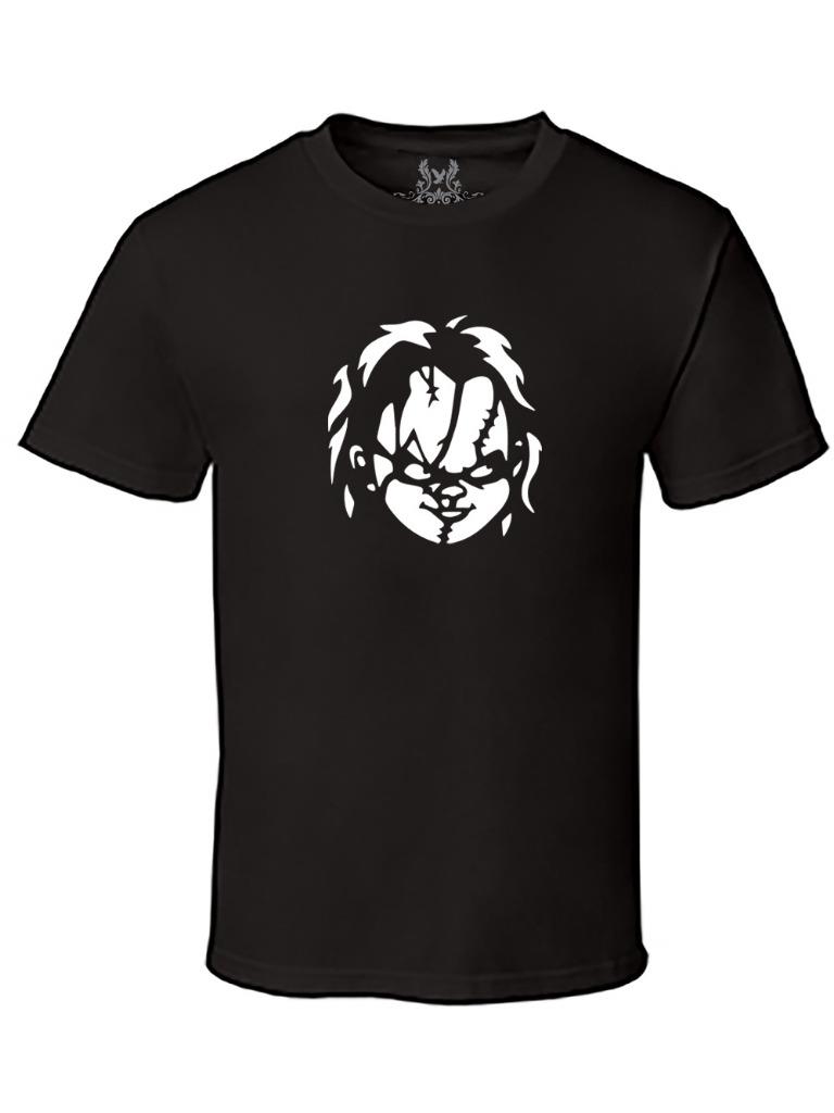 New Men's Michael Myers Chucky Halloween Funny Horror Movie Scary T-Shirt all SZ - Picture 7 of 11