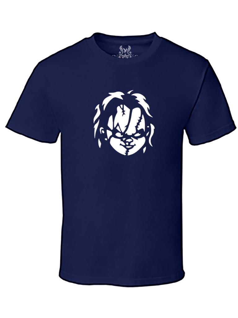 New Men's Michael Myers Chucky Halloween Funny Horror Movie Scary T-Shirt all SZ - Picture 8 of 11
