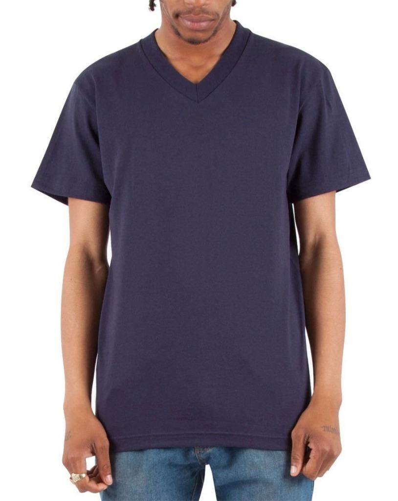 NEW MEN'S SHAKA V-NECK SHORT SLEEVE STERRT WEAR COTTON ALL SIZE FIT SHIRTS TEE - Picture 10 of 14
