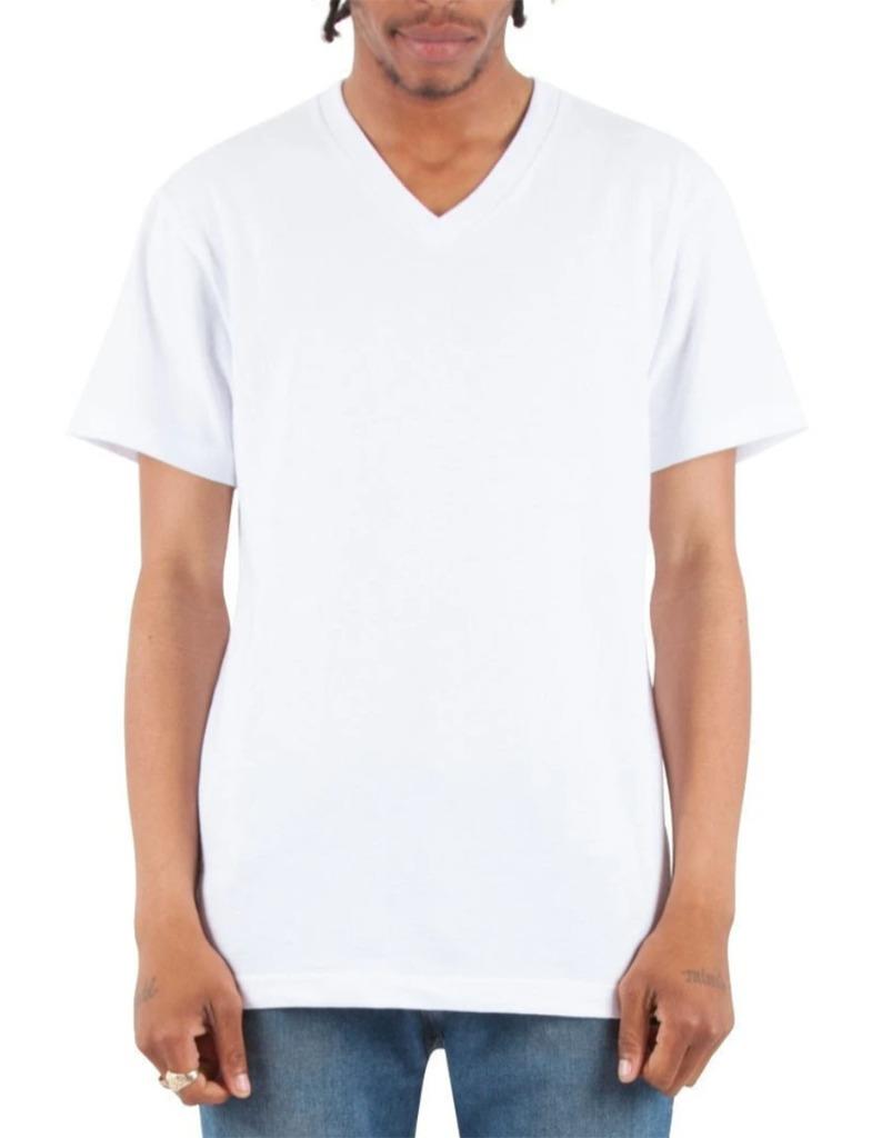 NEW MEN'S SHAKA V-NECK SHORT SLEEVE STERRT WEAR COTTON ALL SIZE FIT SHIRTS TEE - Picture 12 of 14