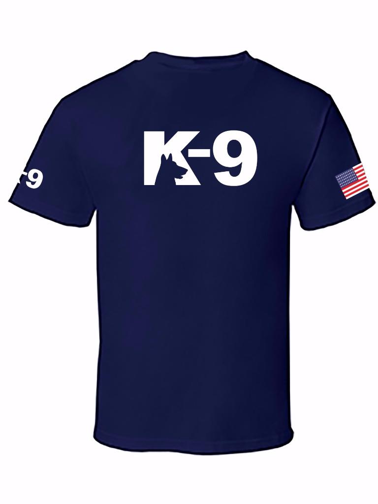 Mens K9 Canine Police Officer SWAT Embroidered Polo Shirts