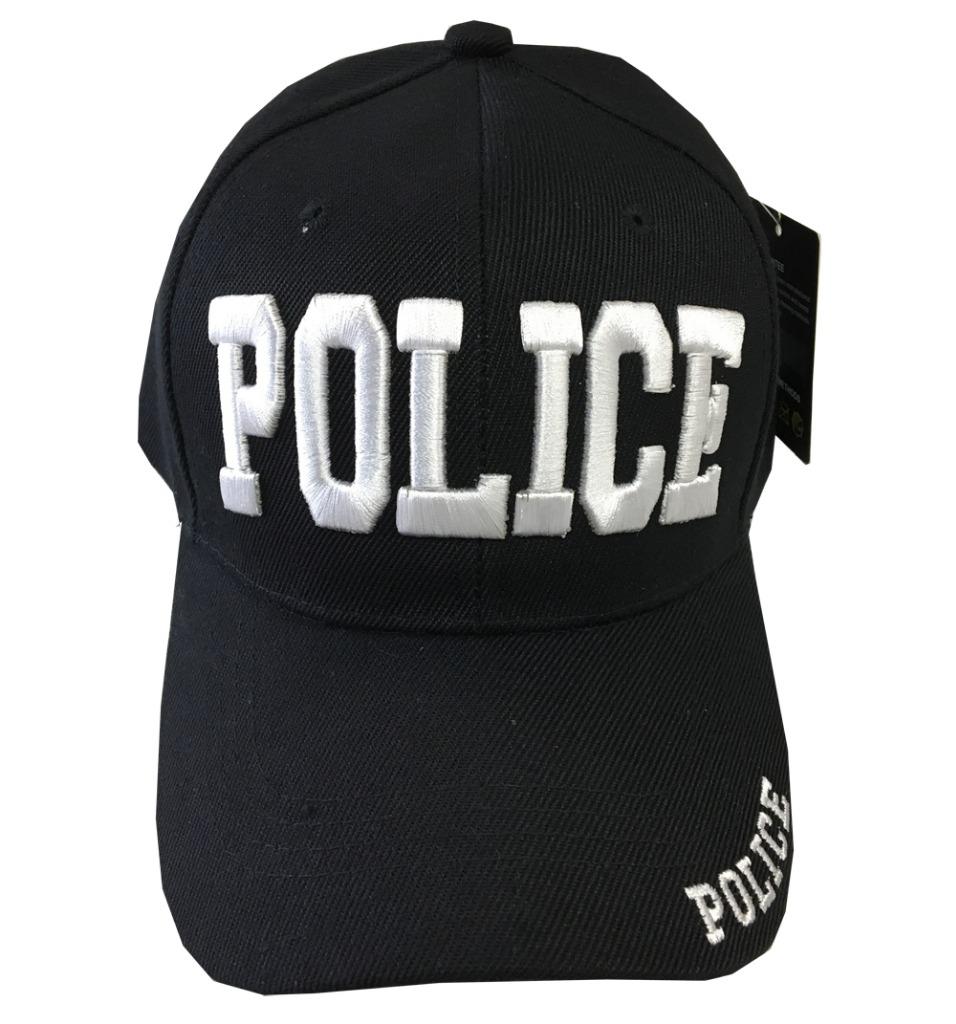 NUEVO CON ETIQUETAS POLICÍA SWAT SEGURIDAD CIA PERSONAL DEL FBI DIVERTIDO Bordado Béisbol Gorra Sombrero Negro - Imagen 15 de 16
