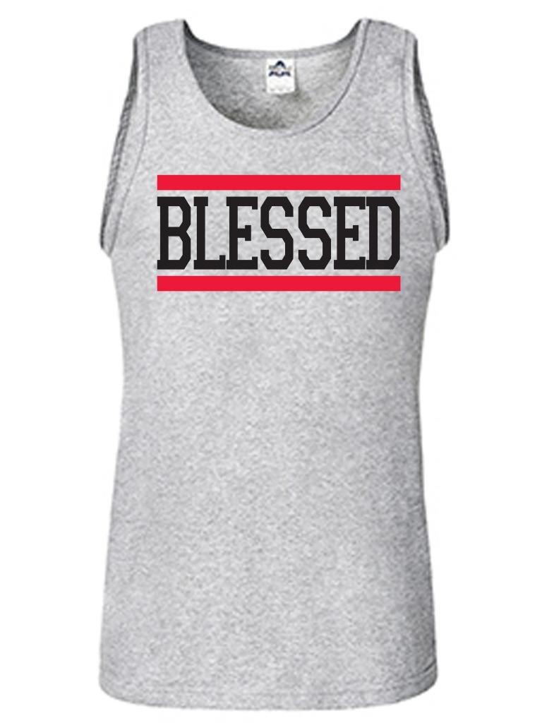 Neu Herren GESEGNET Christ Jesus Gott Kreuz Bibel Hipster Fitnessstudio MMA Baumwolle Tank Top - Bild 15 von 16