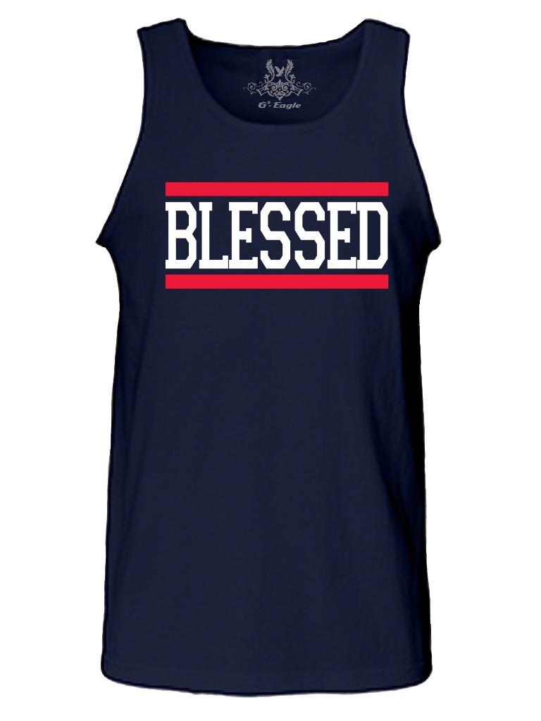 Neu Herren GESEGNET Christ Jesus Gott Kreuz Bibel Hipster Fitnessstudio MMA Baumwolle Tank Top - Bild 12 von 16