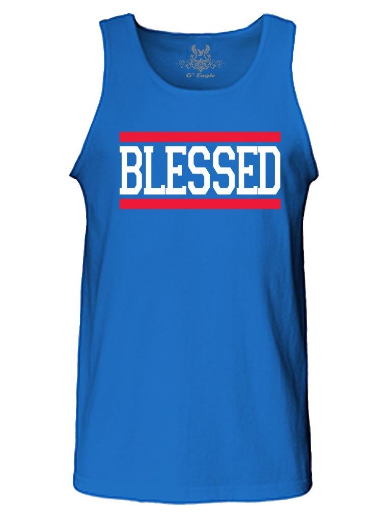 Neu Herren GESEGNET Christ Jesus Gott Kreuz Bibel Hipster Fitnessstudio MMA Baumwolle Tank Top - Bild 14 von 16