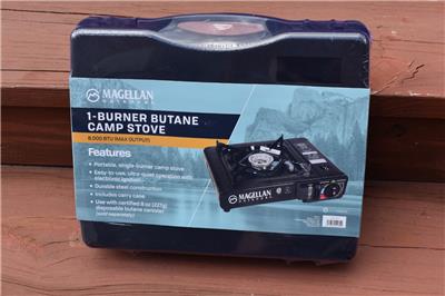 Magellan Outdoors 1-Burner Butane Camp Stove 160814 with Carry