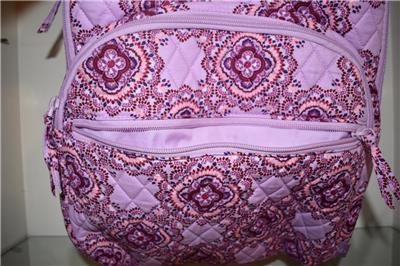 NWT Vera Bradley Large Capacity  MultiPocket Laptop Backpack Lavender Pearl Vera Bradley Women main image 4