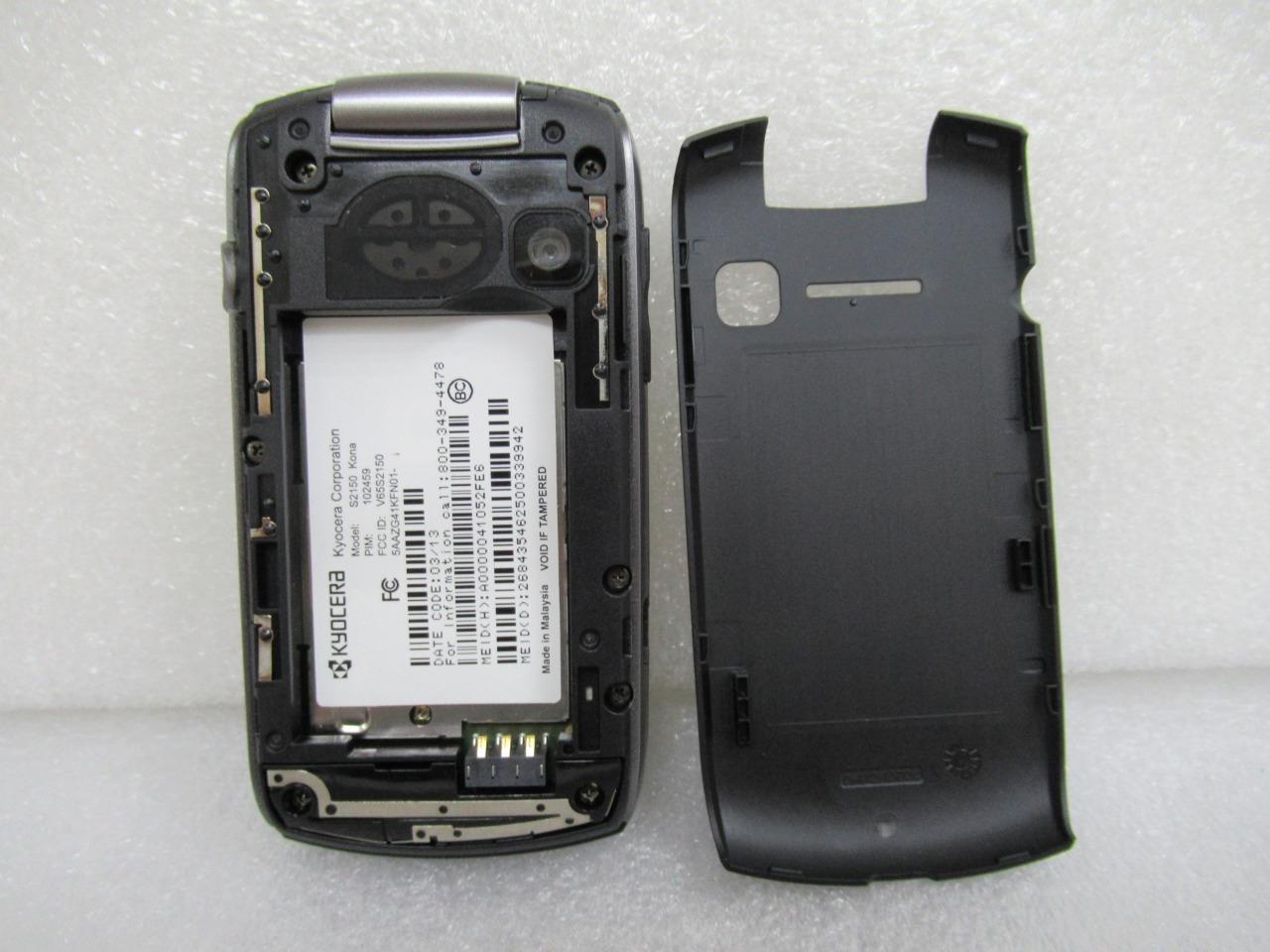 New Kyocera S2150 (Cricket) Kona 2.4" 2MP Camera CDMA Black Flip Phone