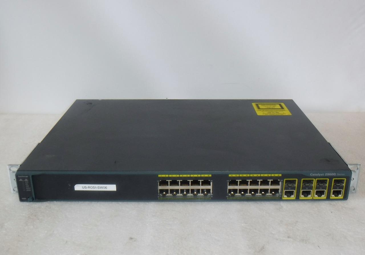 Cisco Catalyst 2960G Series WSC2960G24TCL 24 Port Switch W