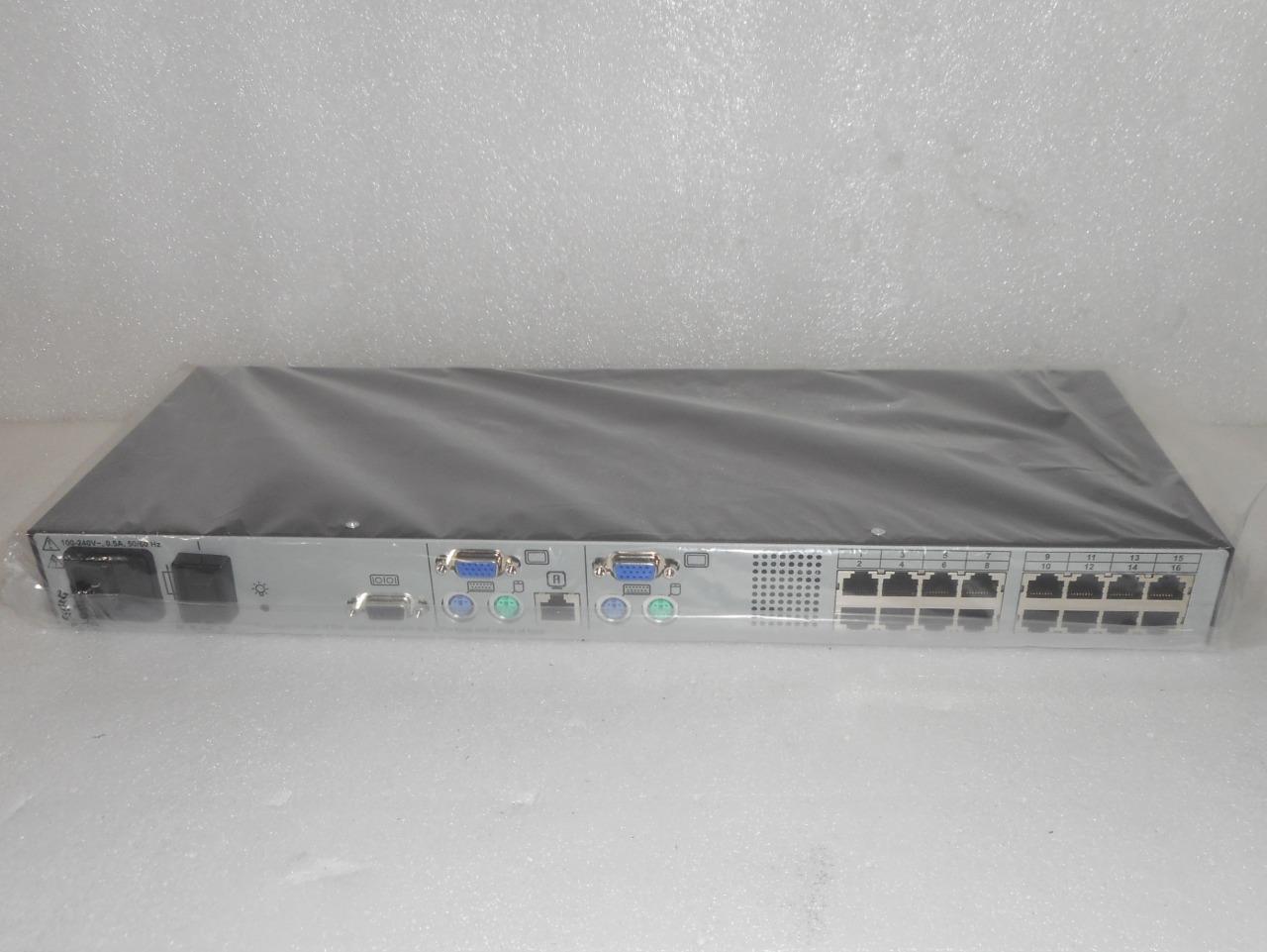New HP 336045B21 EO1013 0X2X16 KVM IP Server Console Switch 396631001