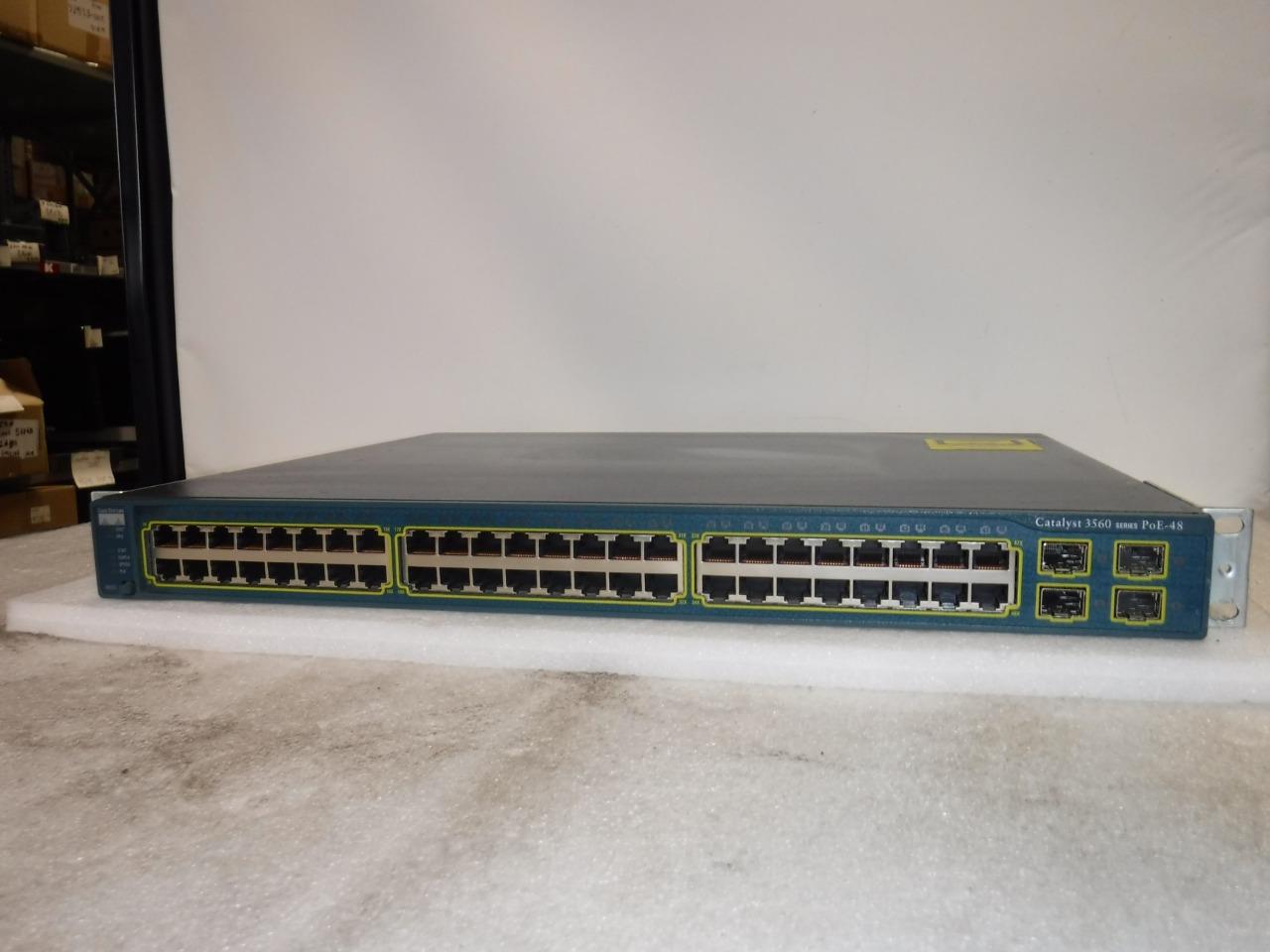 Cisco Catalyst 3560 Series PoE 48Port Network Switch WSC356048PSE