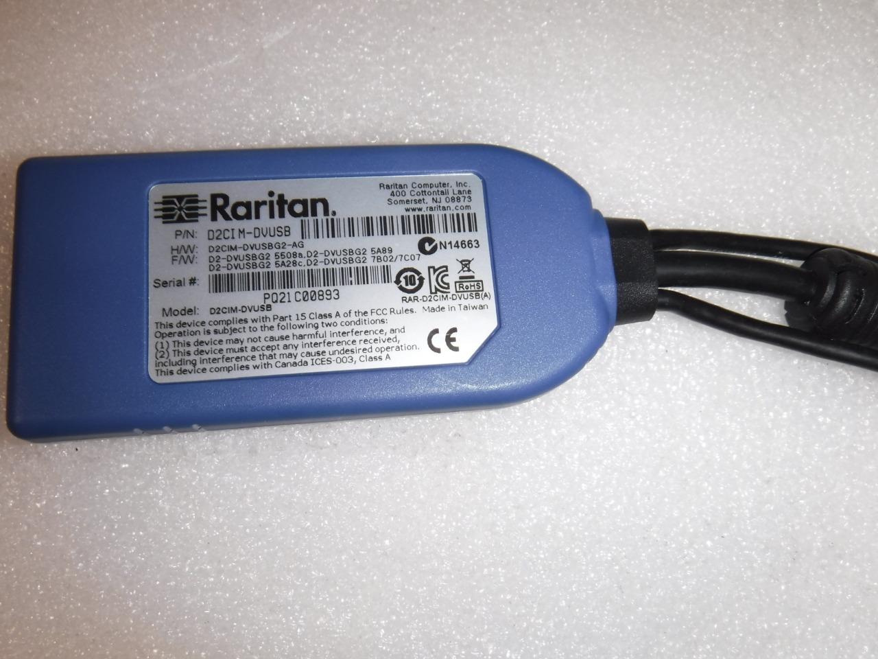Raritan D2CIMDVUSB USB KVM Switch Virtual Media Module VGA (B7501) eBay