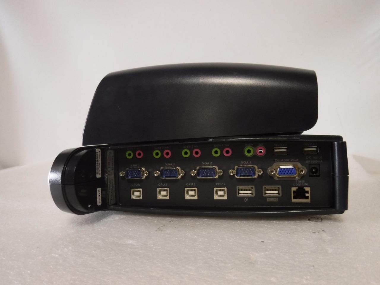 Belkin OmniView 4Port USB KVM Switch with Audio SOHO Series F1DS104U