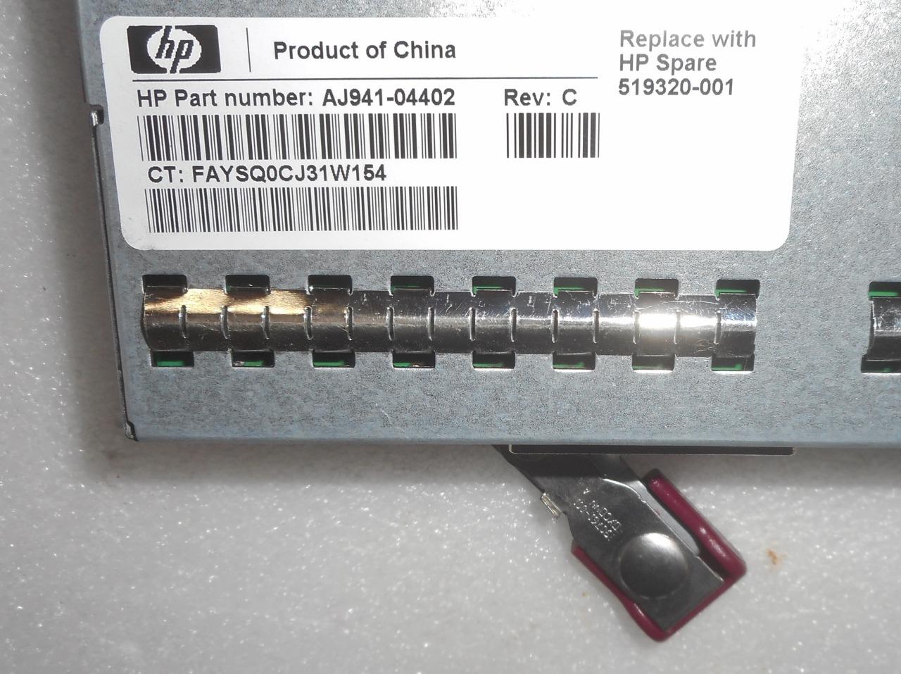 HP AJ941A StorageWorks D2700 25-Bay SFF Disk Enclosure w/ 2x ...