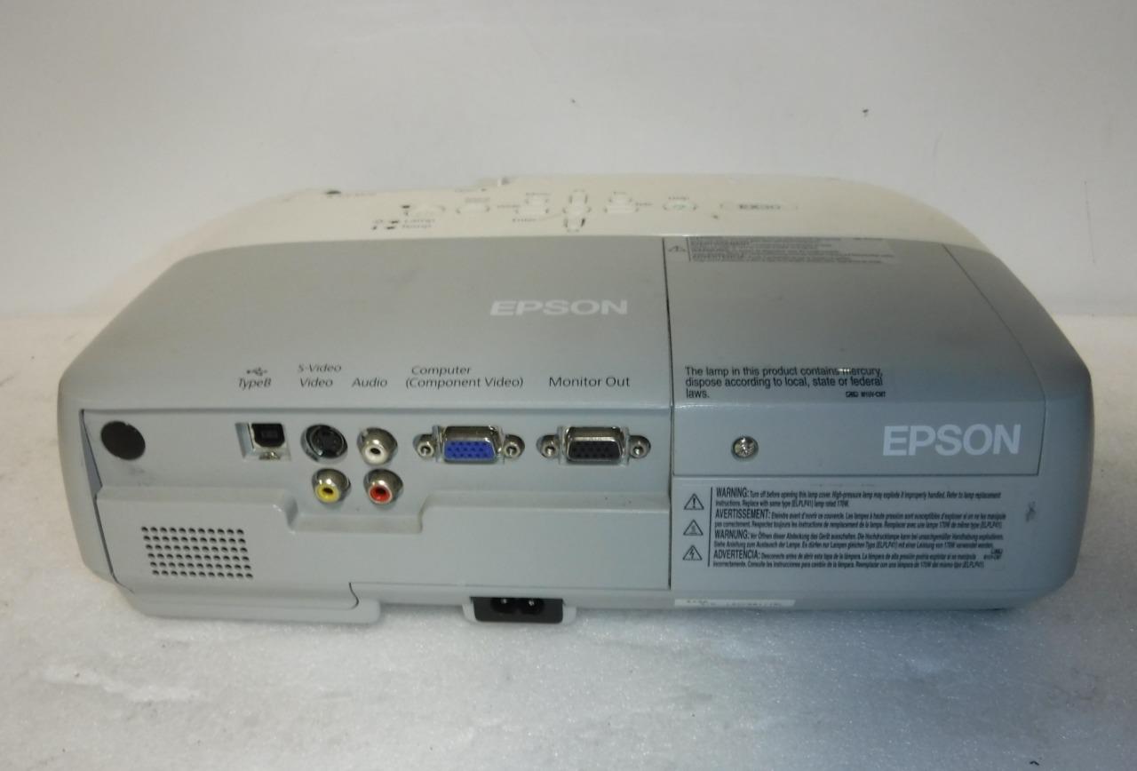 EPSON H283A LCD Projector EX30 2751Hrs Lamp Hours Tested (G840) eBay