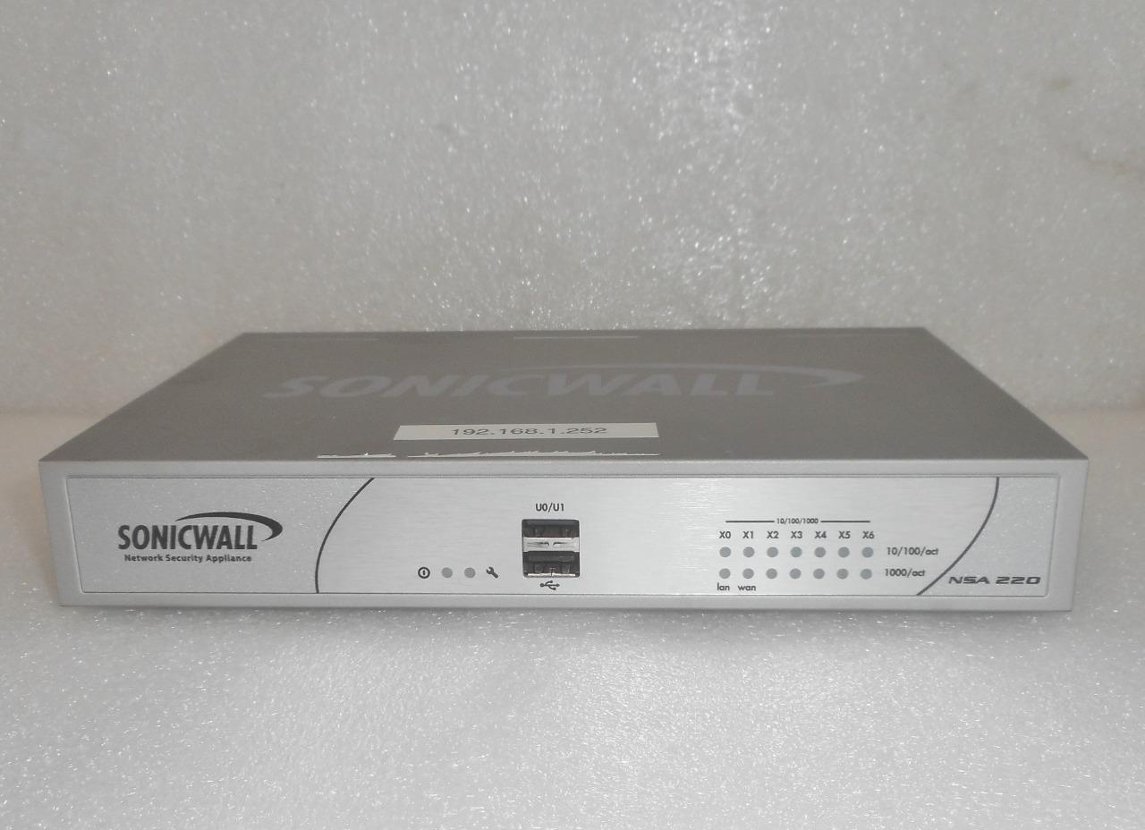 SonicWall NSA 220 Network Firewall Appliance APL2408E 180206010444 eBay