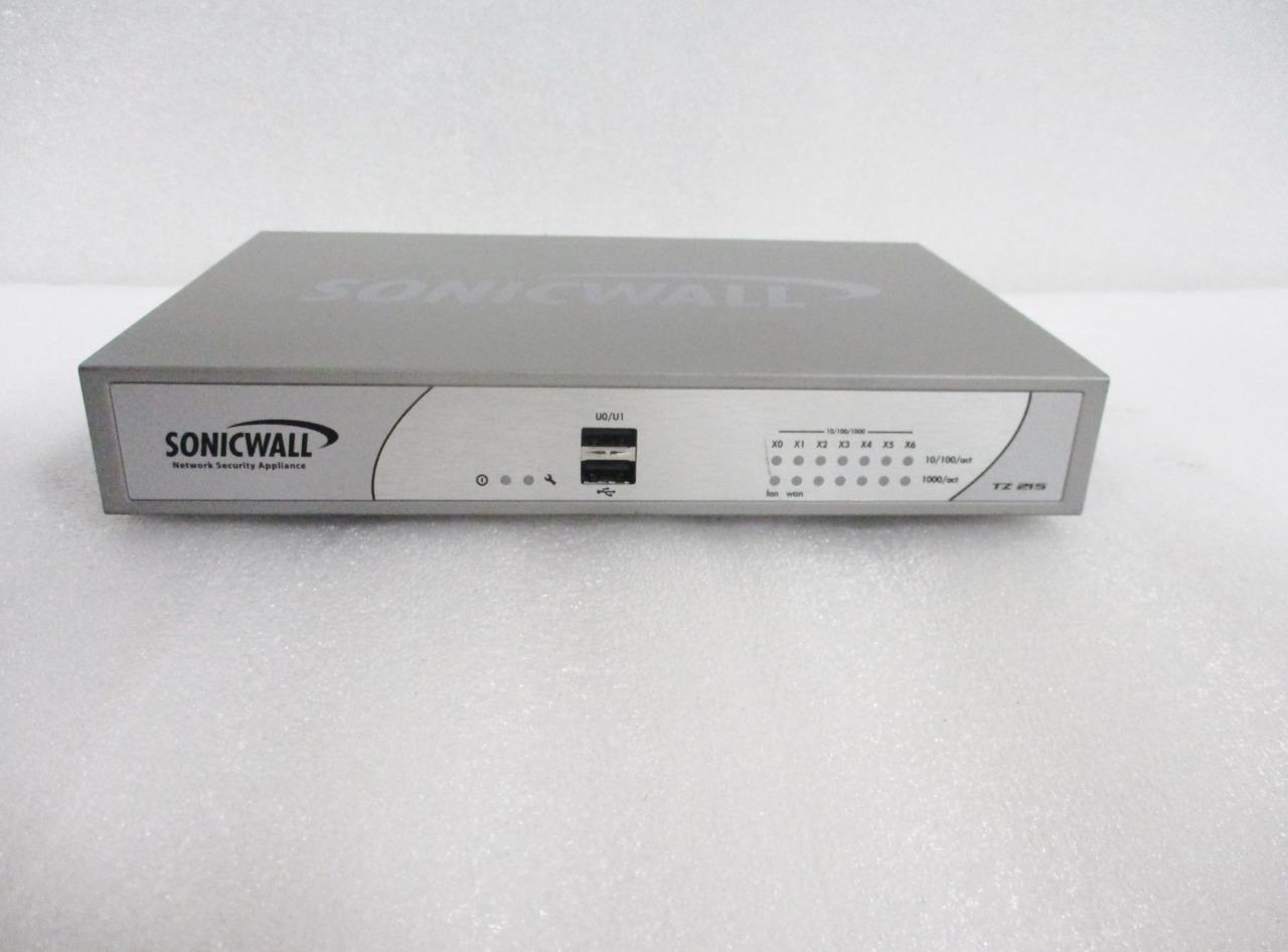 SonicWall TZ 215 Network Firewall Appliance APL2408E (H558