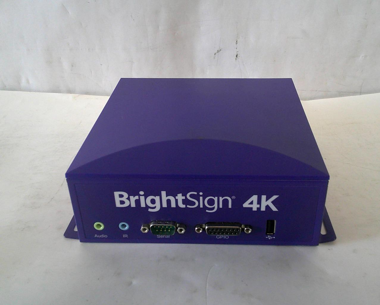 Brightsign 4K Digital Signage Media Player Purple 4K1142-WW | eBay