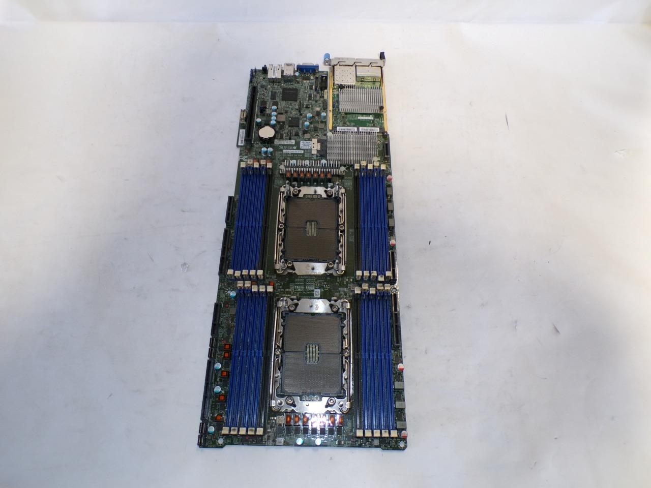 mu Supermicro X12DPT-B6-G8-NI22 Dual LGA-4189 Motherboard w/ AOC-ATG