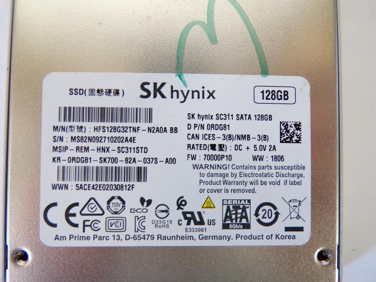②-WA508 SKhynix SATA 1TB SSD 2.5 1点 【公式通販】