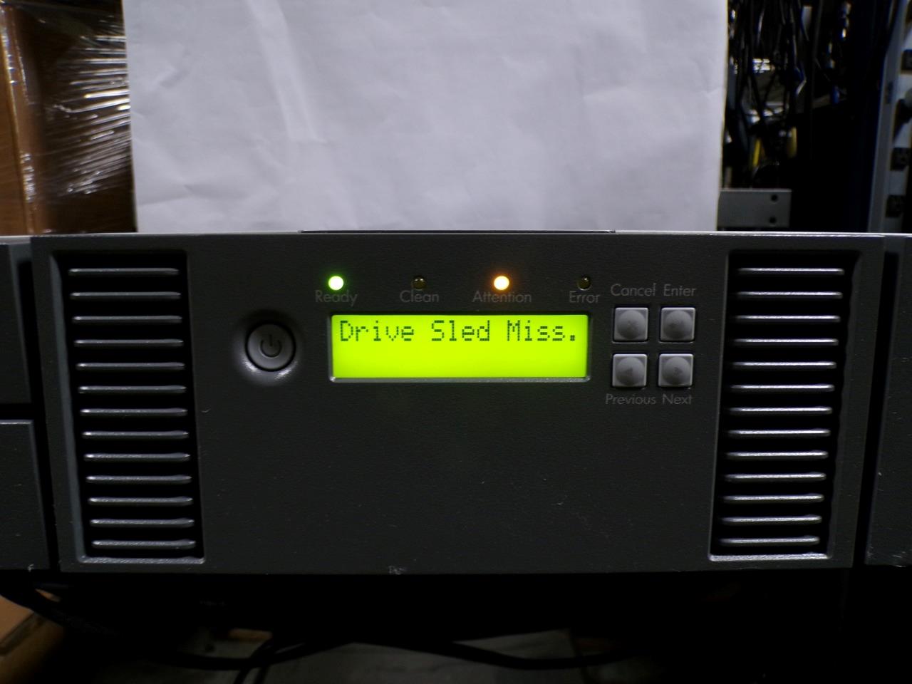 HP StoreEver MSL2024 Tape Library 407351-001 0-Drive (J044) | eBay