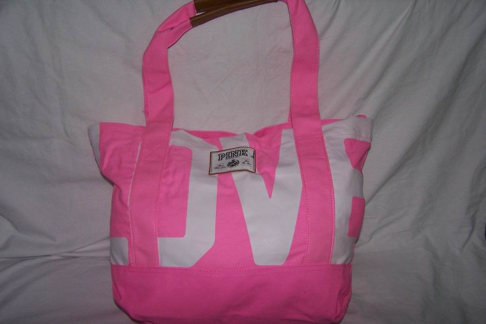 Victoria's Secret Love Pink Weekender Tote Bag 2 colors | eBay