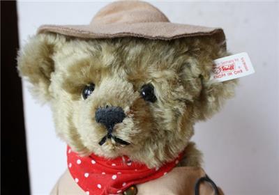 Steiff Teddy Bear Teddy Roosevelt Rough Rider Berry Bear Cub 2