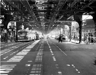 Photo 1954 5 Chicago Illinois 63rd Cottage Grove L Bus Ebay