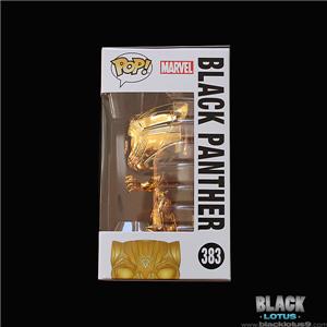 gold black panther funko